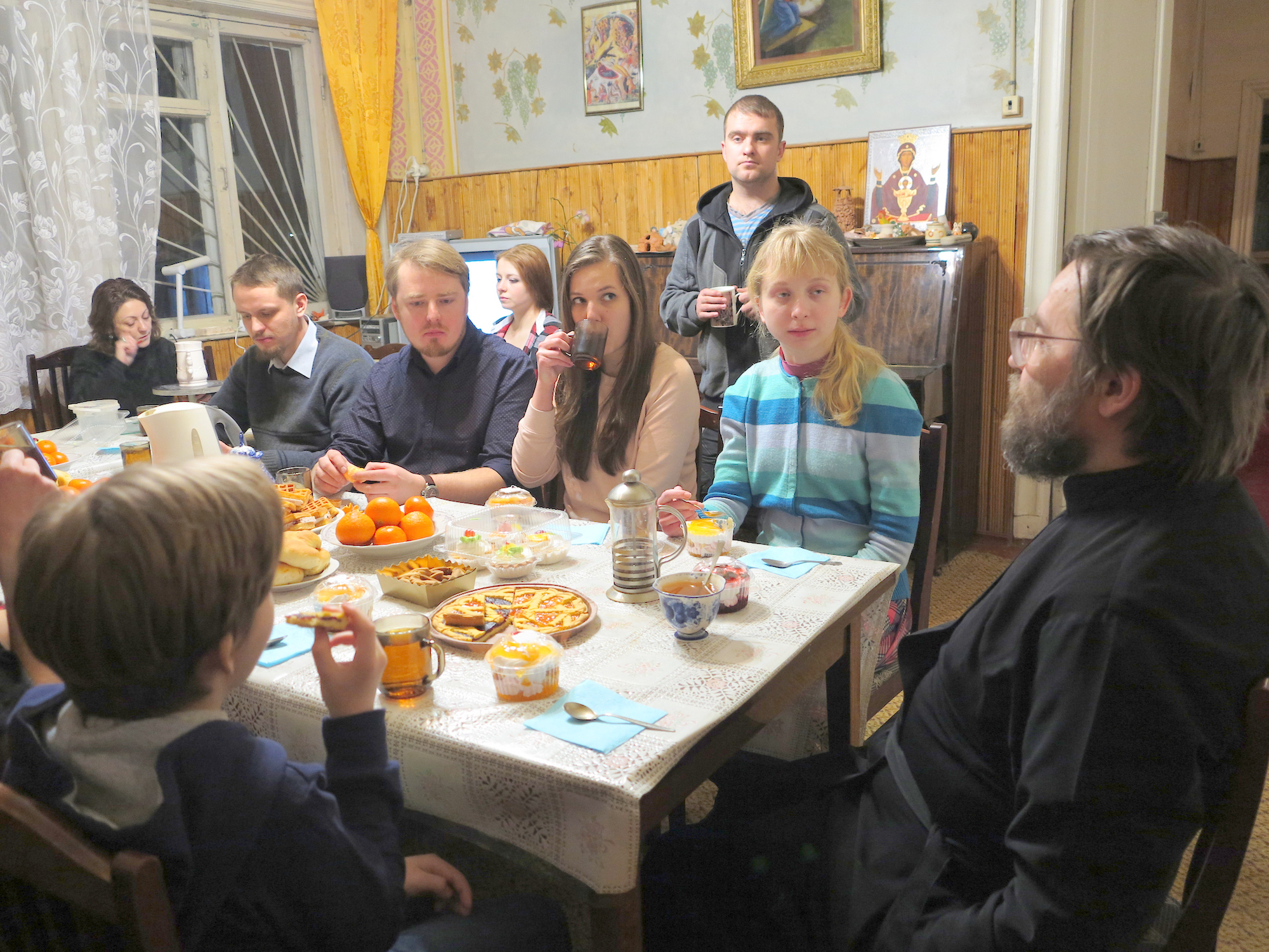 День православной молодежи на приходе Богоявленского храма города Коломны